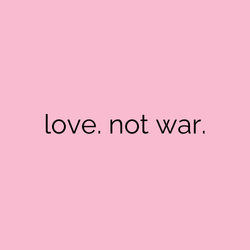 love. not war. sexuelle Intelligenz