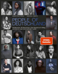 People of Deutschland. 45 Menschen, 45 Geschichten – Martina Rink & Simon Usifo (Hg.) Buchcover
