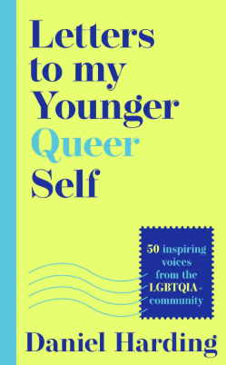 Letters to my queer self von Daniel Harding, Cover